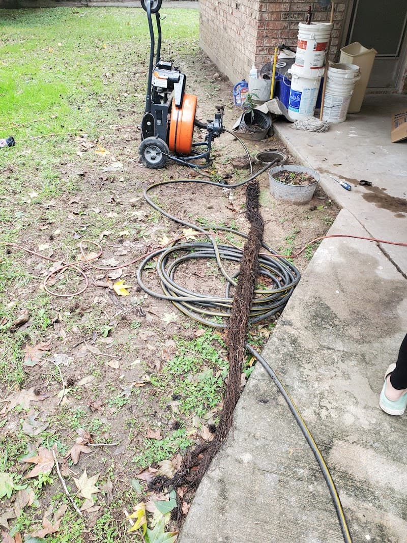 Plumbing team on residential job site