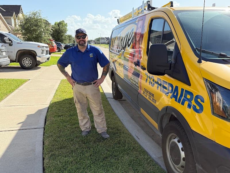 Licensed plumber performing sewer line inspection