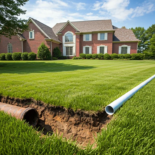 Cast iron pipe replacement specialist replacing old deteriorated pipes under Austin home