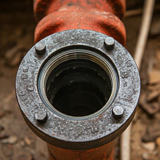 Cedar Park pipe repair company fixing cast iron pipes in a residential home.